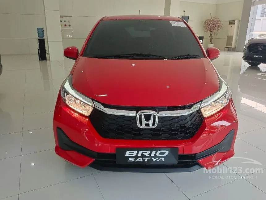 Jual Mobil Honda Brio 2024 E Satya 1.2 di DKI Jakarta Automatic Hatchback Merah Rp 139.000.000