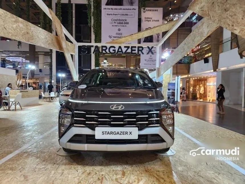 Jual Mobil Hyundai Stargazer X 2024 Prime 1.5 di DKI Jakarta Automatic Wagon Hitam Rp 278.000.000