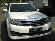 Toyota Fortuner 2.5 G Diesel Solar Matic Putih 2012