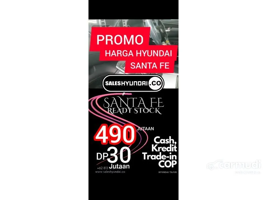 Jual Mobil Hyundai Santa Fe 2023 Prime 2.5 di DKI Jakarta Automatic SUV Silver Rp 490.000.000