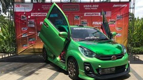 Modifikator Indonesia dan Malaysia Ikuti Daihatsu Dress Up e-Challenge