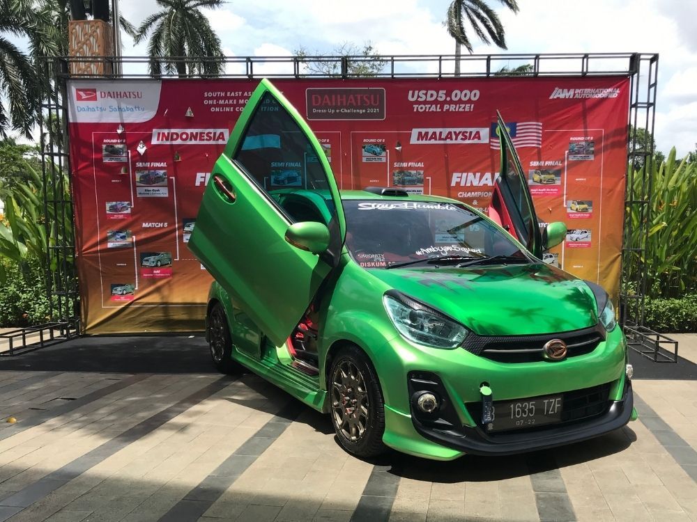Modifikator Indonesia dan Malaysia Ikuti Daihatsu Dress Up e-Challenge