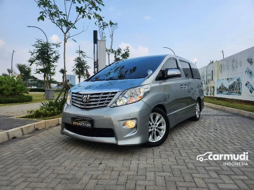 Jual Mobil Toyota Alphard 2009 S 2.4 di DKI Jakarta Automatic MPV Abu