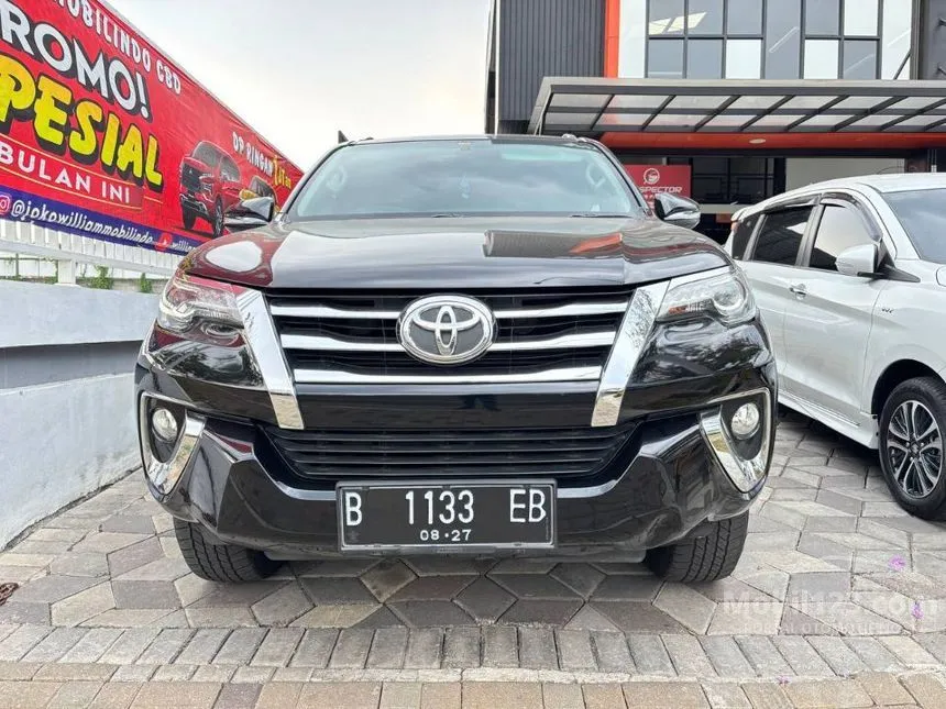 Jual Mobil Toyota Fortuner 2017 VRZ 4X2 2.4 di Jawa Barat Automatic SUV Hitam Rp 360.000.000