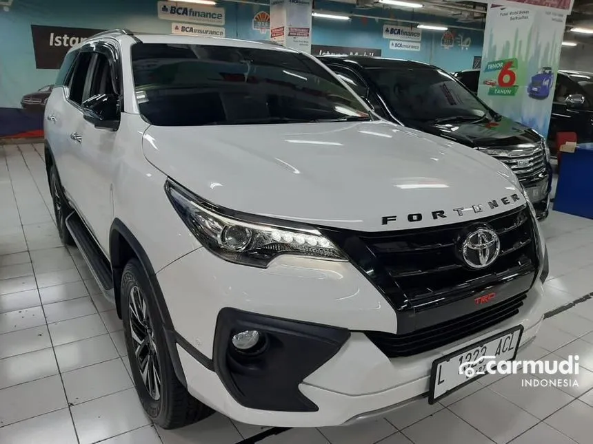 Jual Mobil Toyota Fortuner 2018 TRD 2.4 di Jawa Timur Automatic SUV Putih Rp 438.000.000