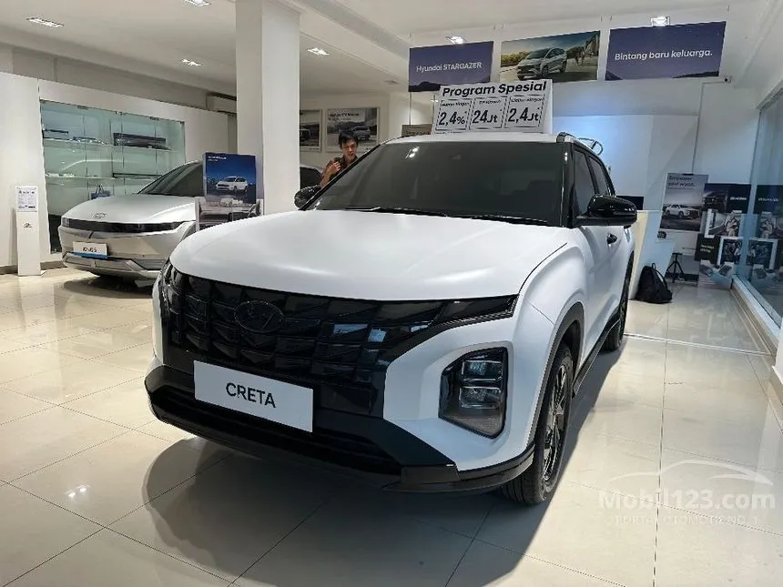 Jual Mobil Hyundai Creta 2024 Alpha 1.5 di Jawa Barat Automatic Wagon Putih Rp 380.000.000