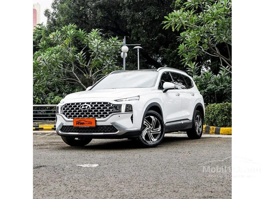 Jual Mobil Hyundai Santa Fe 2022 CRDi Signature 2.2 di DKI Jakarta Automatic SUV Putih Rp 440.000.000
