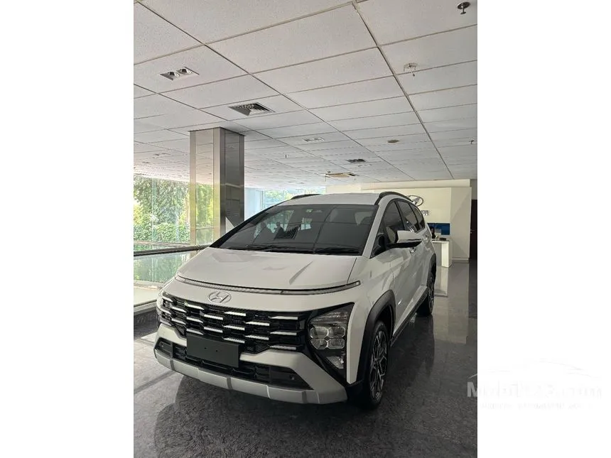 Jual Mobil Hyundai Stargazer 2025 Prime 1.5 di DKI Jakarta Automatic MPV Putih Rp 310.000.000