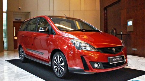 Updated Proton Exora Makes First Public Appearance