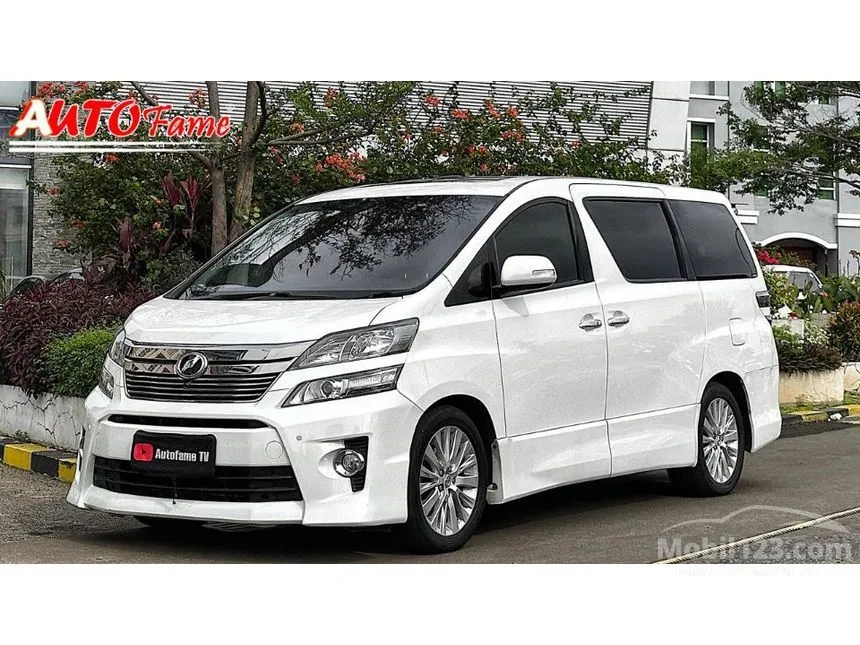 Jual Mobil Toyota Vellfire 2013 ZG 2.4 di DKI Jakarta Automatic Van Wagon Putih Rp 295.000.000