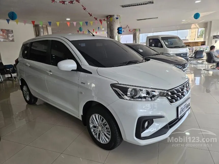 Jual Mobil Suzuki Ertiga 2024 GL 1.5 di Banten Automatic MPV Putih Rp 220.000.000