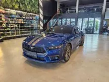 2025 Ford Mustang 2.3 EcoBoost Fastback Blue on Black Odo Low (LIKE NEW) TERMURAH