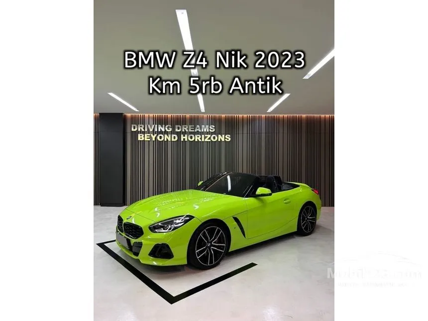 Jual Mobil BMW Z4 2023 sDrive30i M Sport 2.0 di DKI Jakarta Automatic Convertible Hijau Rp 1.450.000.000