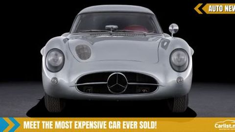 The Mercedes 300 SLR Uhlenhaut Coupé Is Now The Most Expensive Car Ever Sold