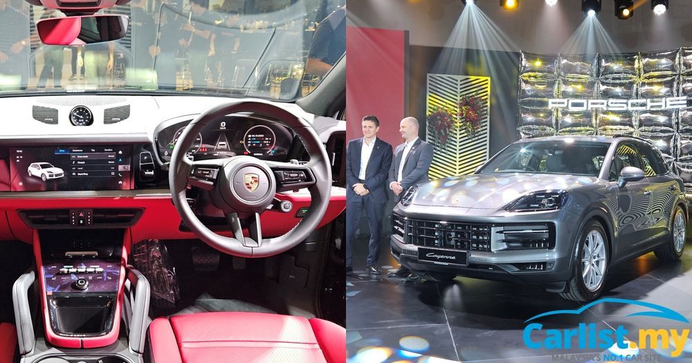 The new 2023 Porsche Cayenne facelift has been launched in Malaysia, 3.0-litre V6, from just under RM 600k