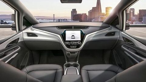 เผยภาพรถขับขี่อัตโนมัติของ GM ไม่มีพวงมาลัยและแป้นเหยียบ