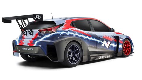 Frankfurt 2019: The Hyundai Veloster N ETCR Is An All-Electric Race Car