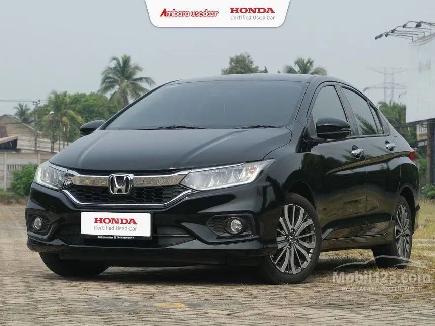 Jual Mobil Honda City 2019 E 1.5 di Banten Automatic Sedan Hitam Rp 205.000.000