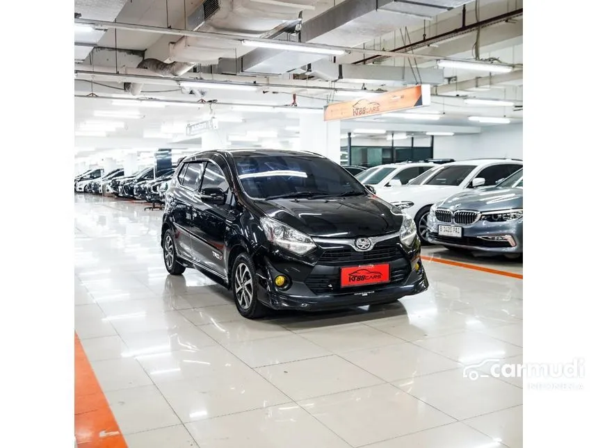 Jual Mobil Toyota Agya 2019 TRD 1.2 di Jawa Barat Automatic Hatchback Hitam Rp 105.000.000