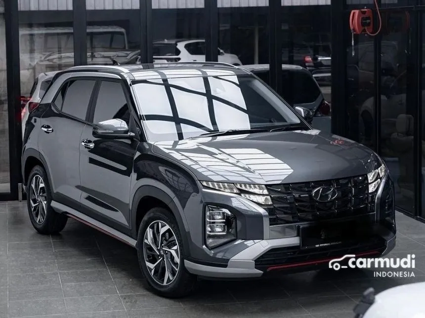 Jual Mobil Hyundai Creta 2024 Prime 1.5 di Jawa Barat Automatic Wagon Abu