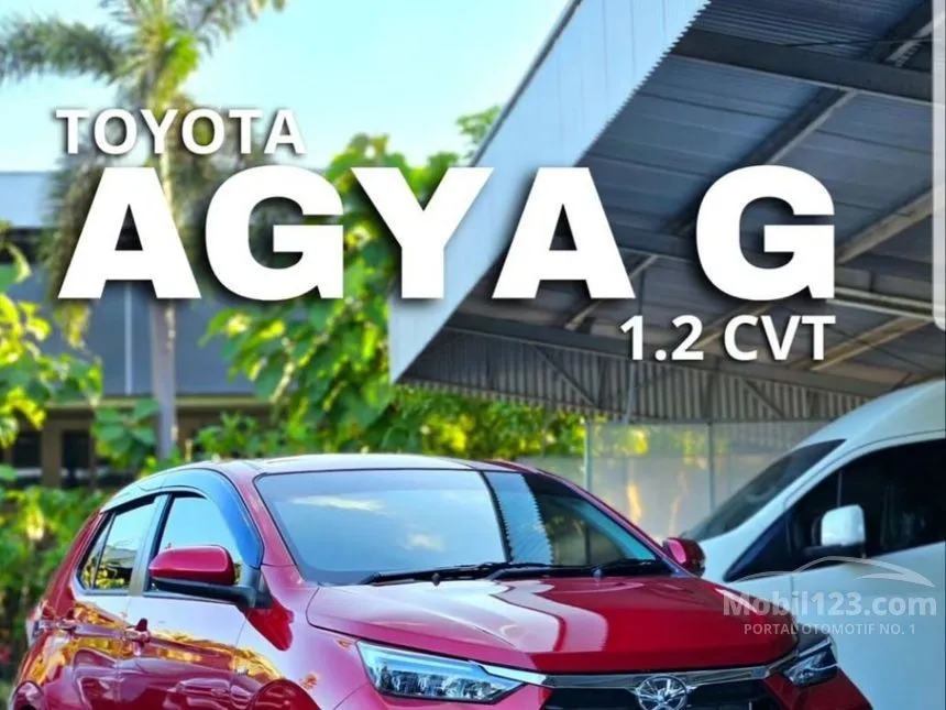 Jual Mobil Toyota Agya 2024 G 1.2 di DKI Jakarta Automatic Hatchback Merah Rp 180.123.123
