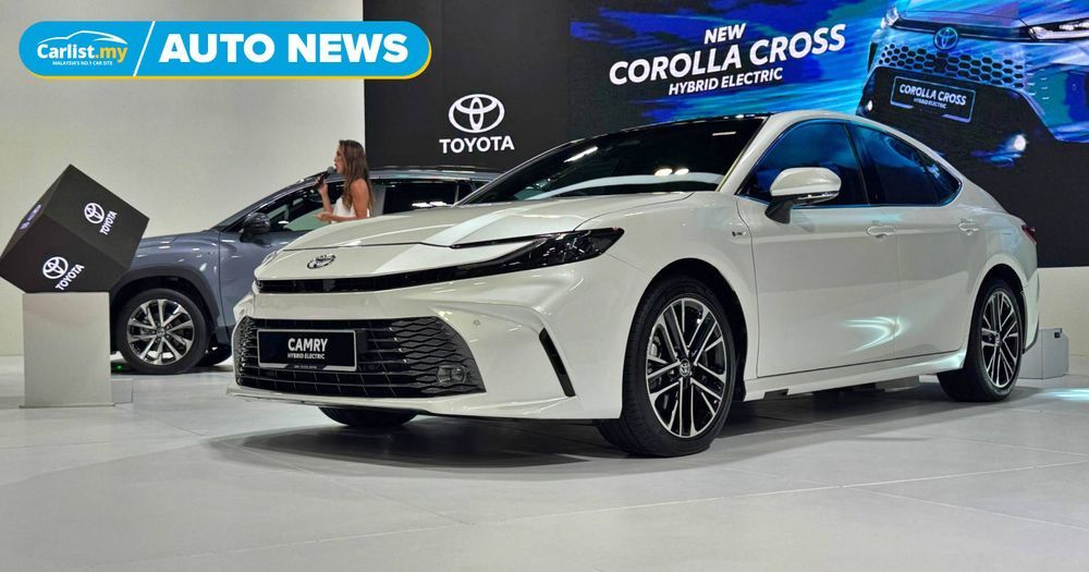 KLIMS: 2025 Toyota Camry (XV80) launched in Malaysia – 230PS 2.5L hybrid for RM248k