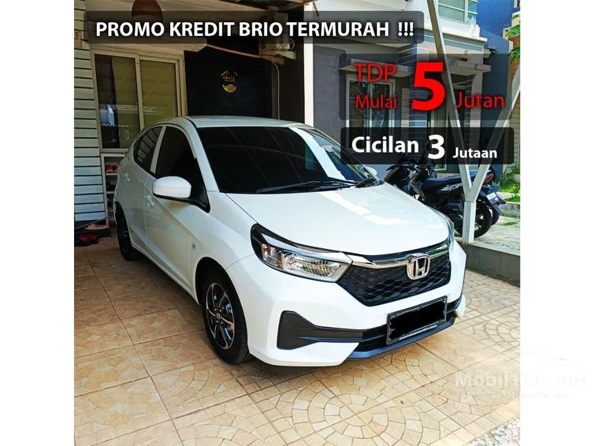 Jual Mobil Honda Brio 2023 E Satya 1.2 di Jawa Barat Automatic Hatchback Putih Rp 142.900.000