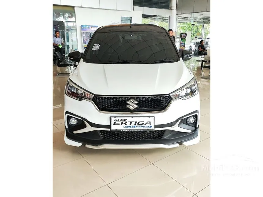 Jual Mobil Suzuki Ertiga 2024 Hybrid Cruise 1.5 di Banten Automatic MPV Putih Rp 186.700.000