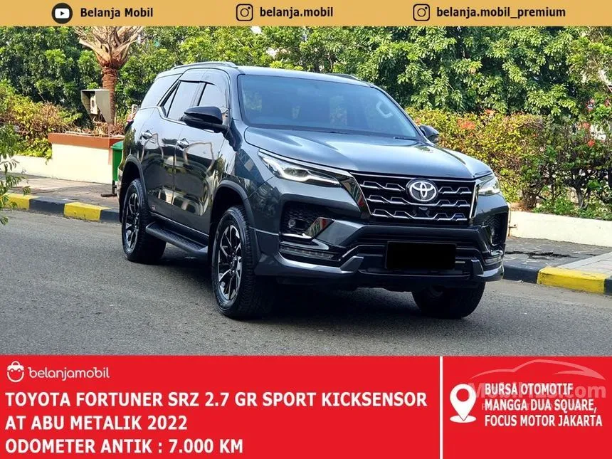 Jual Mobil Toyota Fortuner 2022 GR Sport 4X2 2.7 di DKI Jakarta Automatic SUV Abu