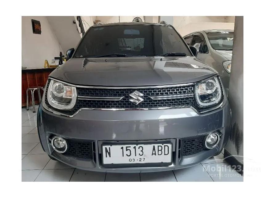 Jual Mobil Suzuki Ignis 2017 GX 1.2 di Jawa Timur Manual Hatchback Abu