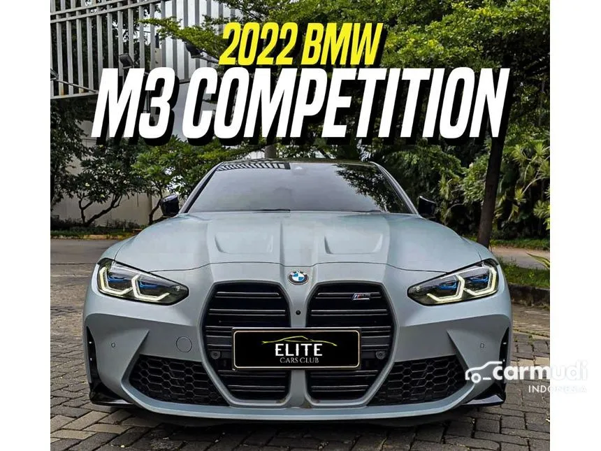 Jual Mobil BMW M3 2022 Competition 3.0 di DKI Jakarta Automatic Sedan Abu