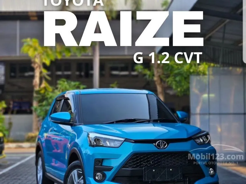 Jual Mobil Toyota Raize 2024 G 1.2 di Jawa Barat Automatic Wagon Biru Rp 199.999.126