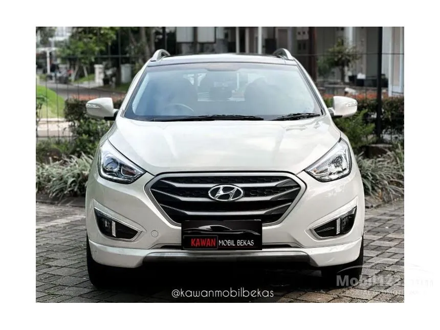 Jual Mobil Hyundai Tucson 2014 XG 2.0 di DKI Jakarta Automatic SUV Putih Rp 155.000.000
