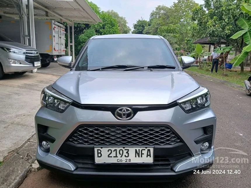 Jual Mobil Toyota Raize 2021 G 1.2 di Banten Automatic Wagon Silver Rp 194.000.000