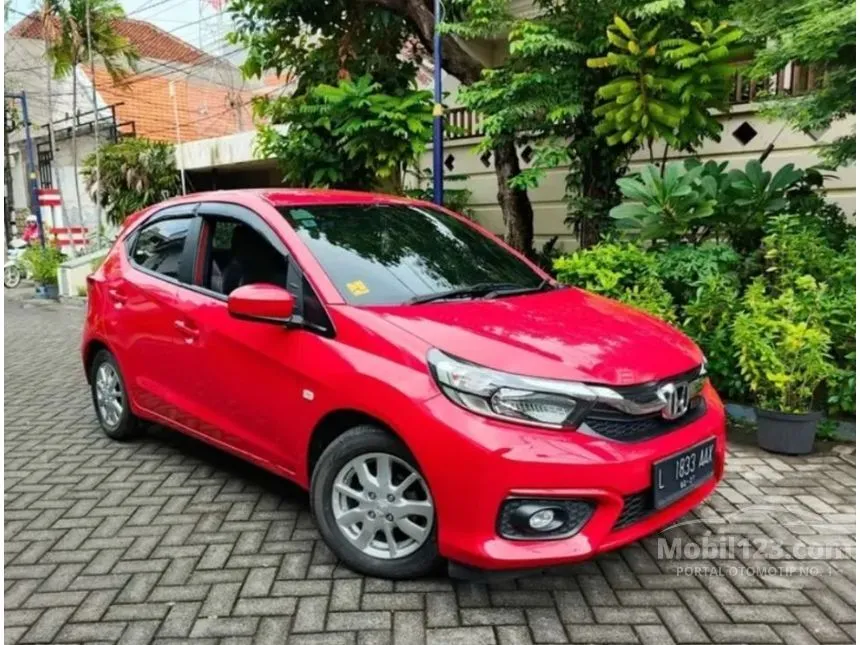 Jual Mobil Honda Brio 2018 Satya E 1.2 di Jawa Timur Manual Hatchback Merah Rp 168.000.000