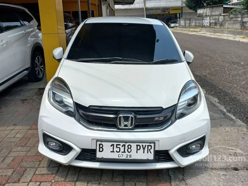 Jual Mobil Honda Brio 2016 RS 1.2 di Jawa Barat Automatic Hatchback Putih Rp 125.000.000