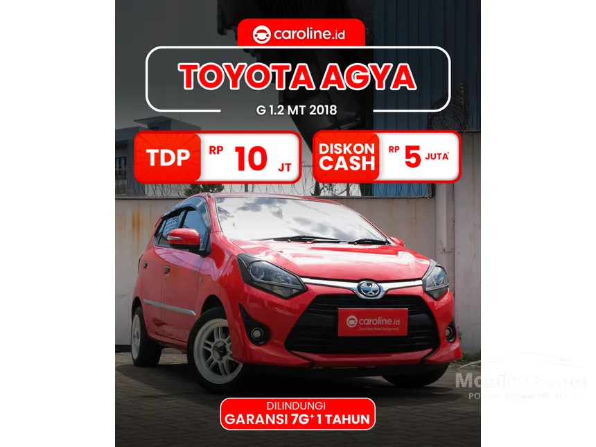 2018 Toyota Agya G Hatchback