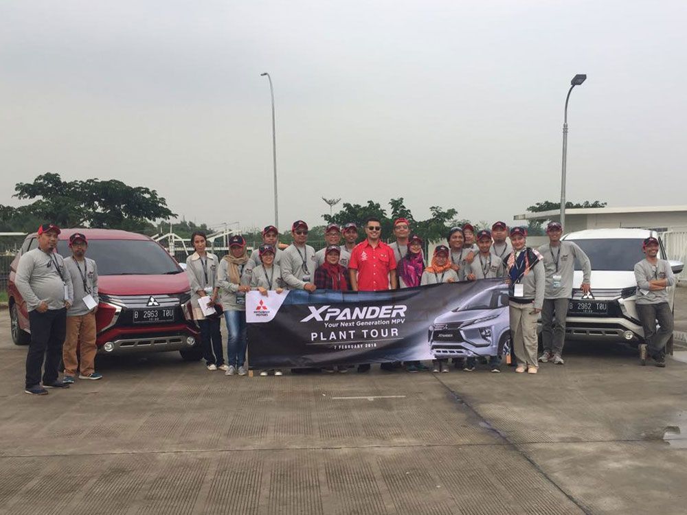 Mobil123 ajak Puluhan Blogger Berkunjung ke Pabrik Mitsubishi