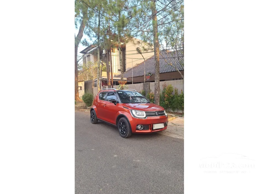 Jual Mobil Suzuki Ignis 2017 GX 1.2 di Jawa Barat Automatic Hatchback Merah Rp 135.000.000