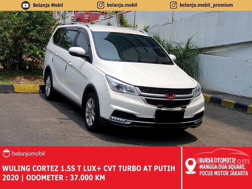 Jual Mobil Wuling Cortez 2020 Turbo L Lux+ 1.5 di DKI Jakarta Automatic Wagon Putih Rp 139.000.000