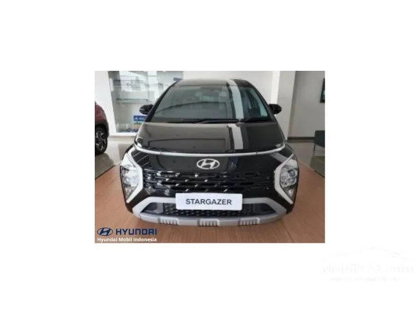 Jual Mobil Hyundai Stargazer 2024 Prime 1.5 di Banten Automatic Wagon Hitam Rp 216.000.000