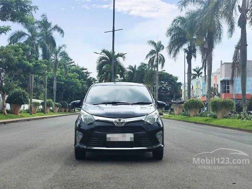 Jual Mobil Toyota Calya 2018 G 1.2 di Banten Automatic MPV Hitam Rp 117.000.000