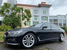 2017 BMW 730Li 2.0 G12 Sedan Nik2017 Black On Black Km20rb Panoramic 2TV RSE ATPM Wrnty5Thn TDP.375JT