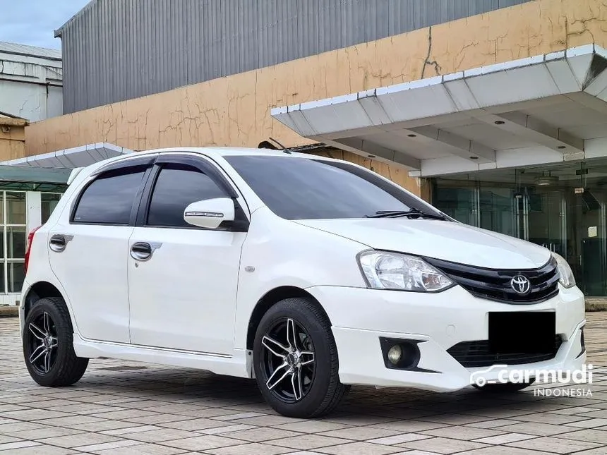 Jual Mobil Toyota Etios Valco 2013 G 1.2 di Banten Manual Hatchback Putih Rp 69.000.000