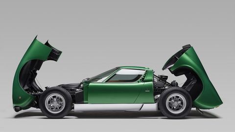 Lamborghini celebrates the Miura's 50th anniversary with a special restoration project