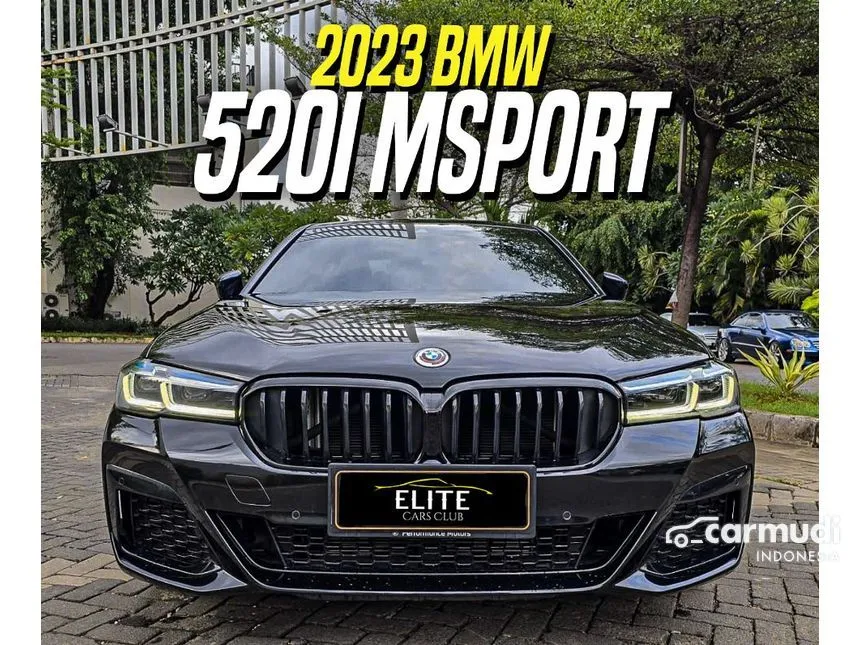 Jual Mobil BMW 520i 2023 M Sport 2.0 di DKI Jakarta Automatic Sedan Hitam Rp 799.000.000