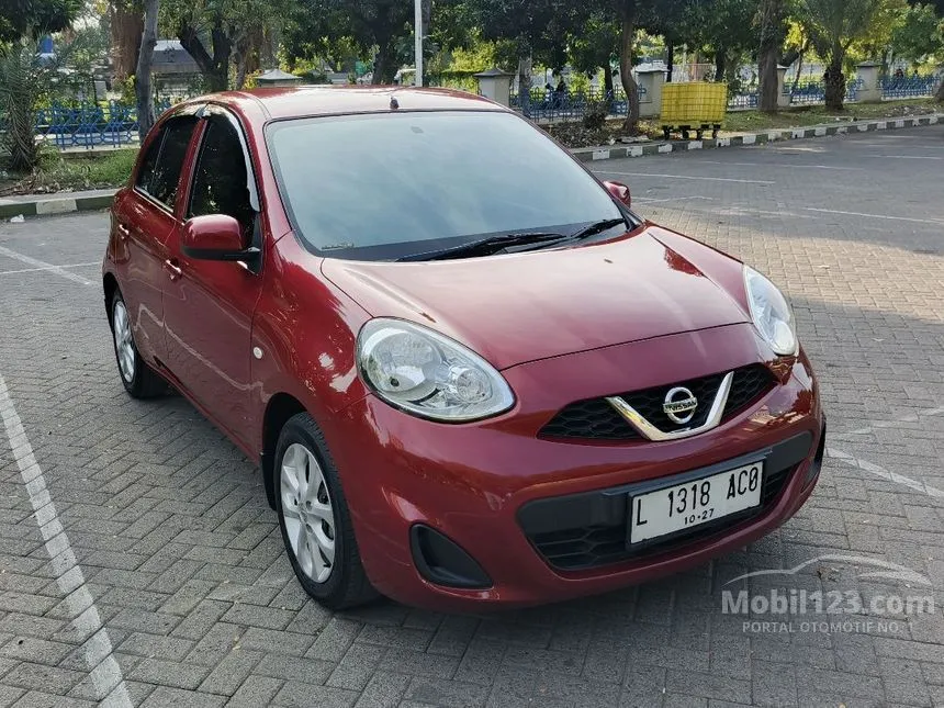 Jual Mobil Nissan March 2017 1.2L 1.2 di Jawa Timur Manual Hatchback Merah Rp 105.000.000