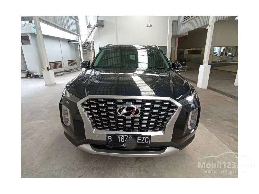 Jual Mobil Hyundai Palisade 2021 Signature 2.2 di Jawa Barat Automatic SUV Biru Rp 617.000.000