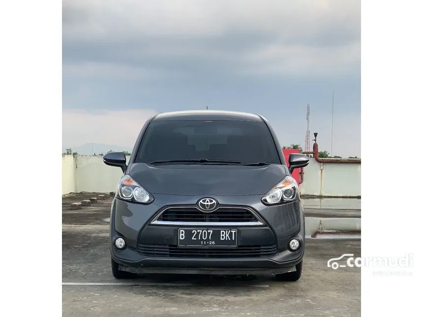 Jual Mobil Toyota Sienta 2016 V 1.5 di DKI Jakarta Manual MPV Abu