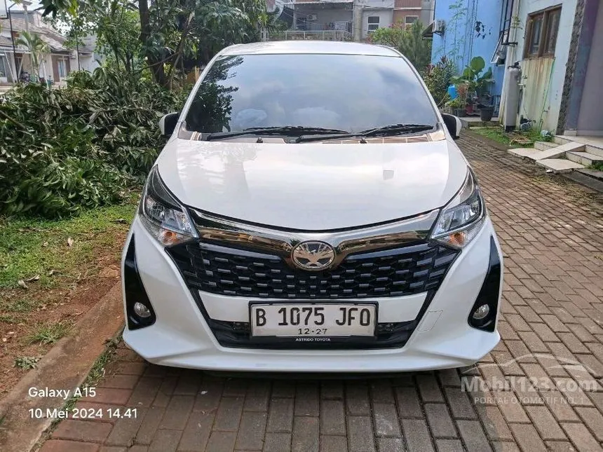 Jual Mobil Toyota Calya 2022 G 1.2 di Banten Automatic MPV Putih Rp 151.000.000